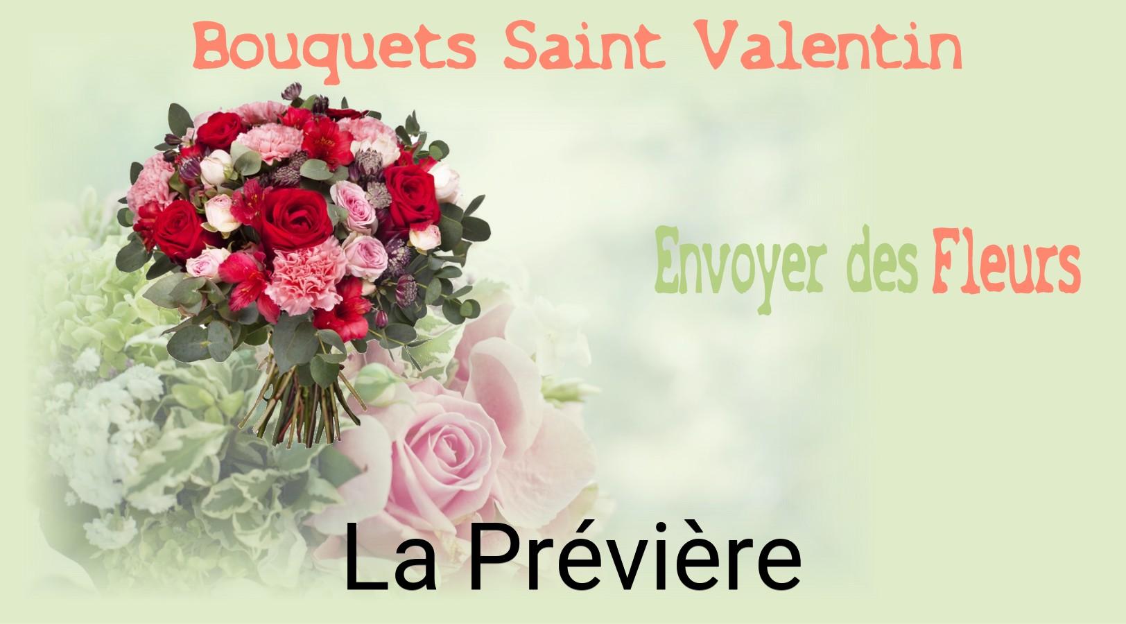 Roses de Saint-Valentin livrées à La Prévière